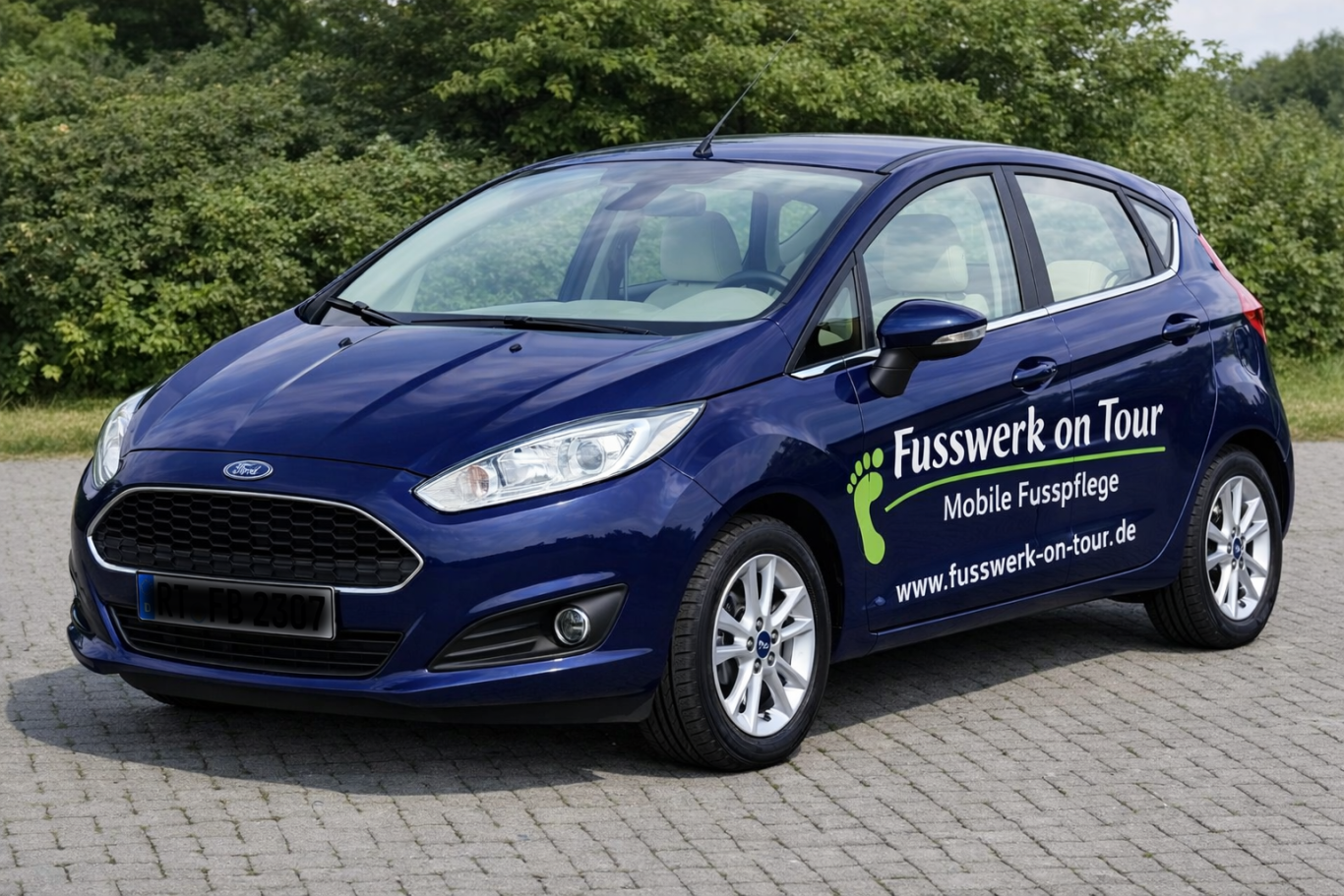Mobiler Service der Fusspflege Fusswerk on Tour